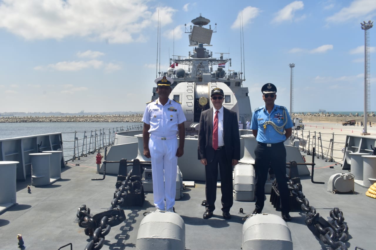 INS TABAR'S VISIT TO ALEXANDRIA