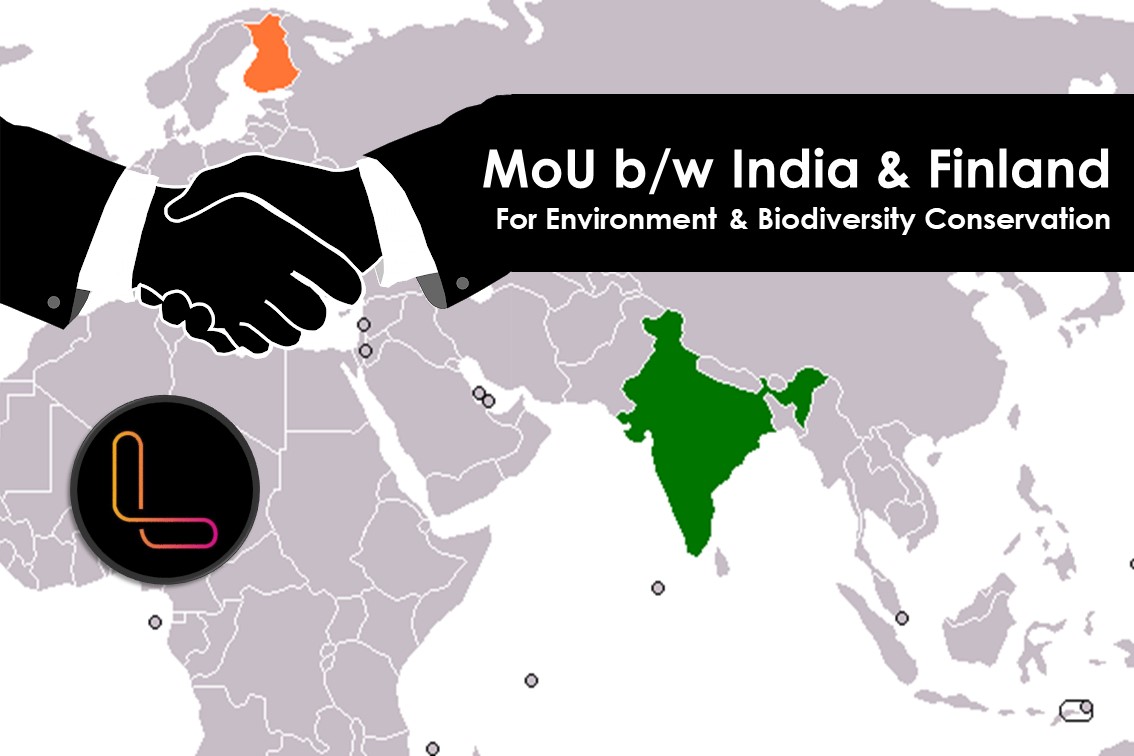 India and Finland sign MOU for biodiversity conservation