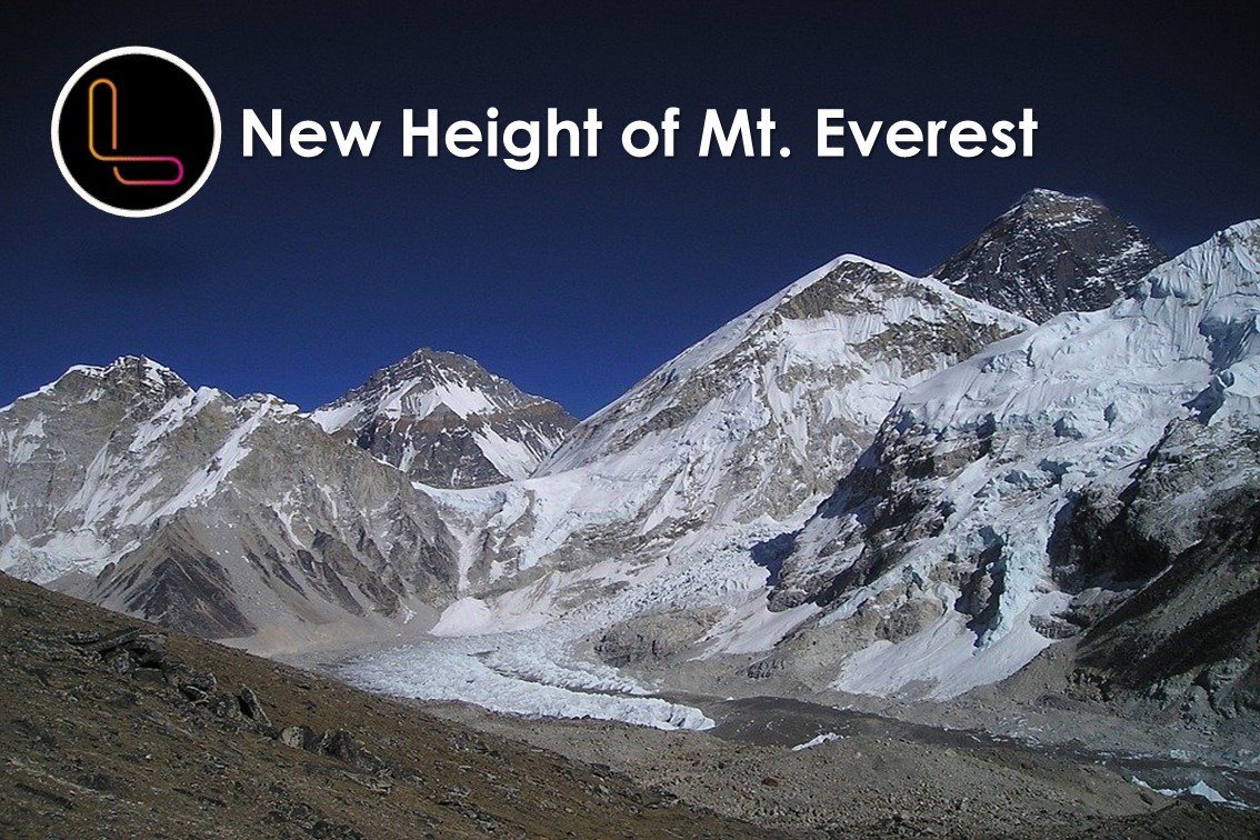 New Height of Mount Everest