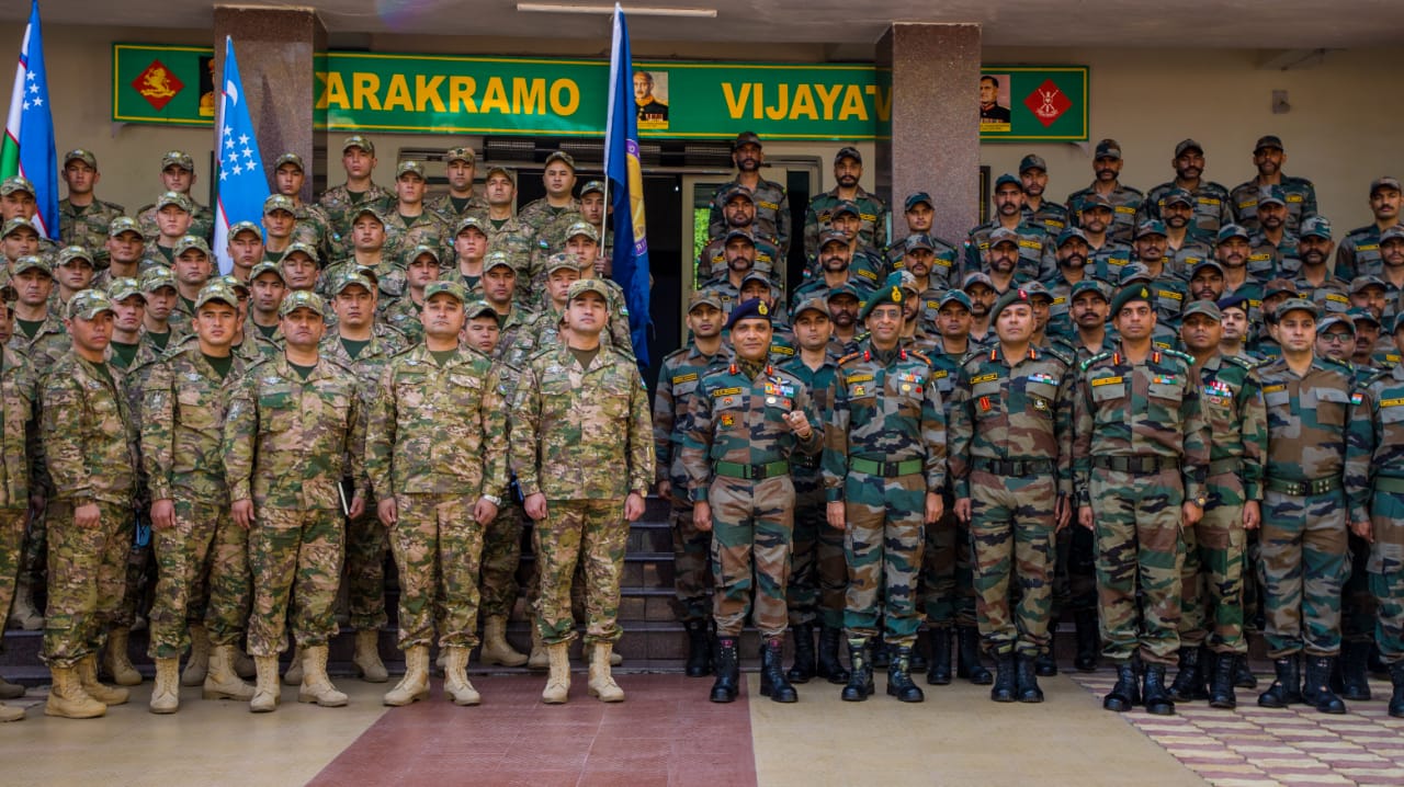 Indo-Uzbekistan Field Training Exercise 'DUSTLIK