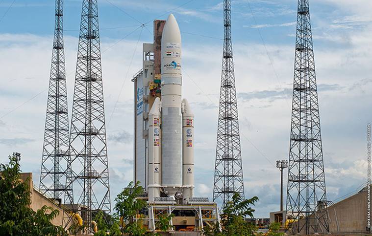 ISRO launches satellite for communications