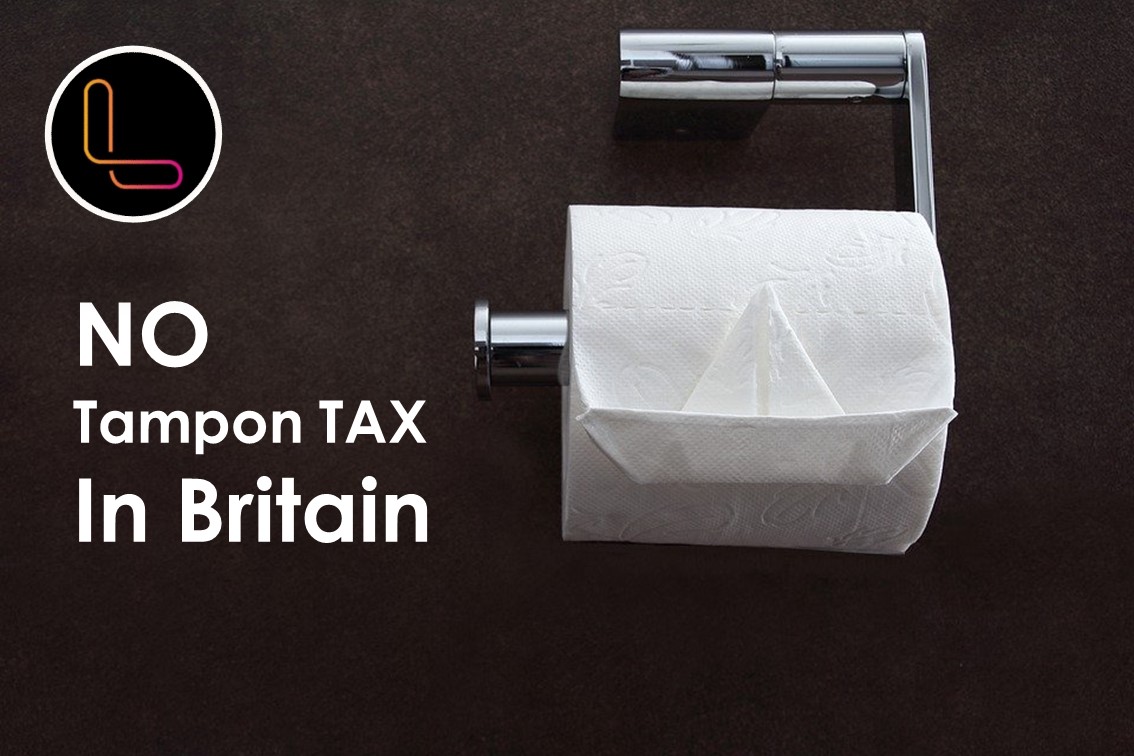 Britain abolishes sales tax on sanitary products