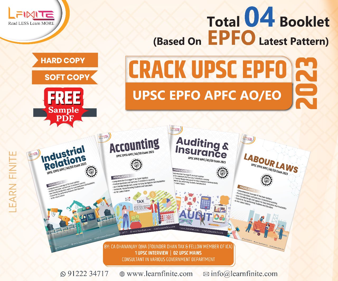 UPSC EPFO 2023 Booklets