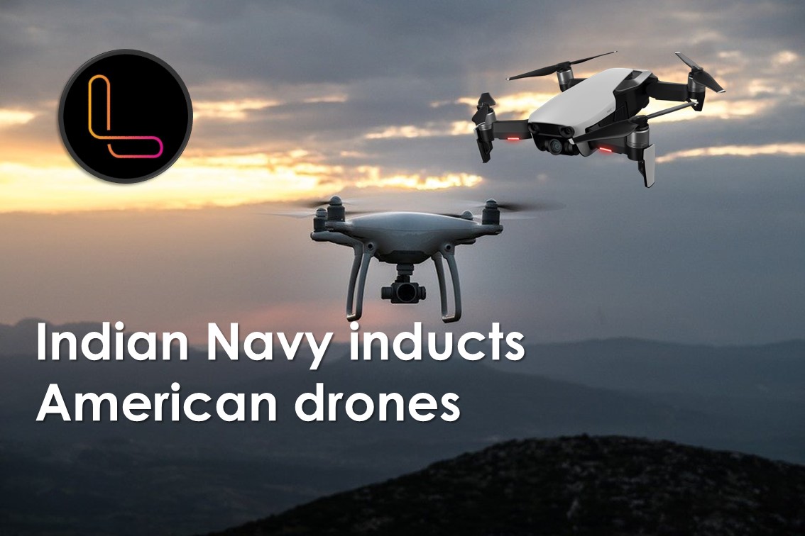 Indian Navy inducts two American drones