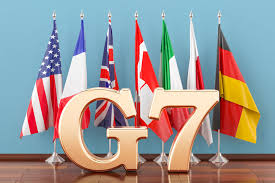 India stand with respect to the G-7