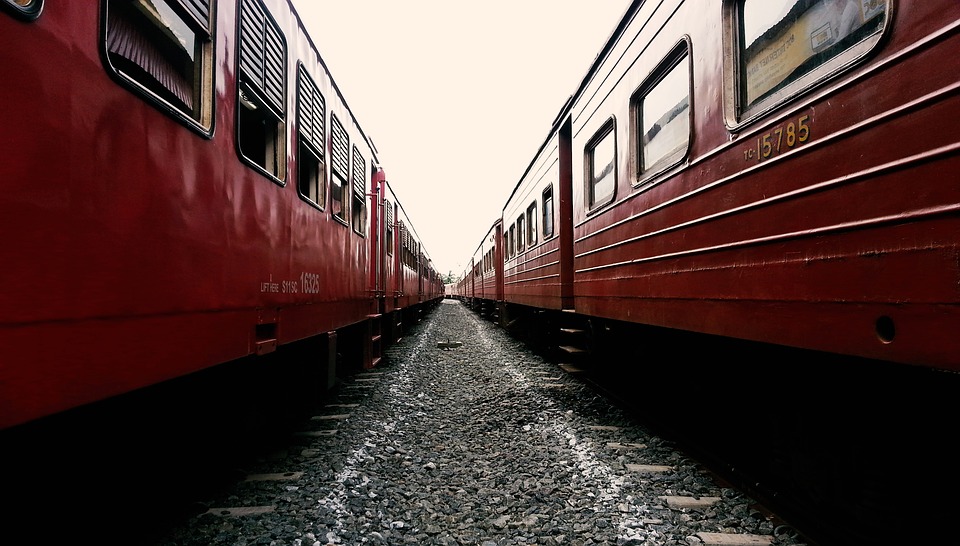 Two long haul freight trains ‘Trishul’ and ‘Garuda’